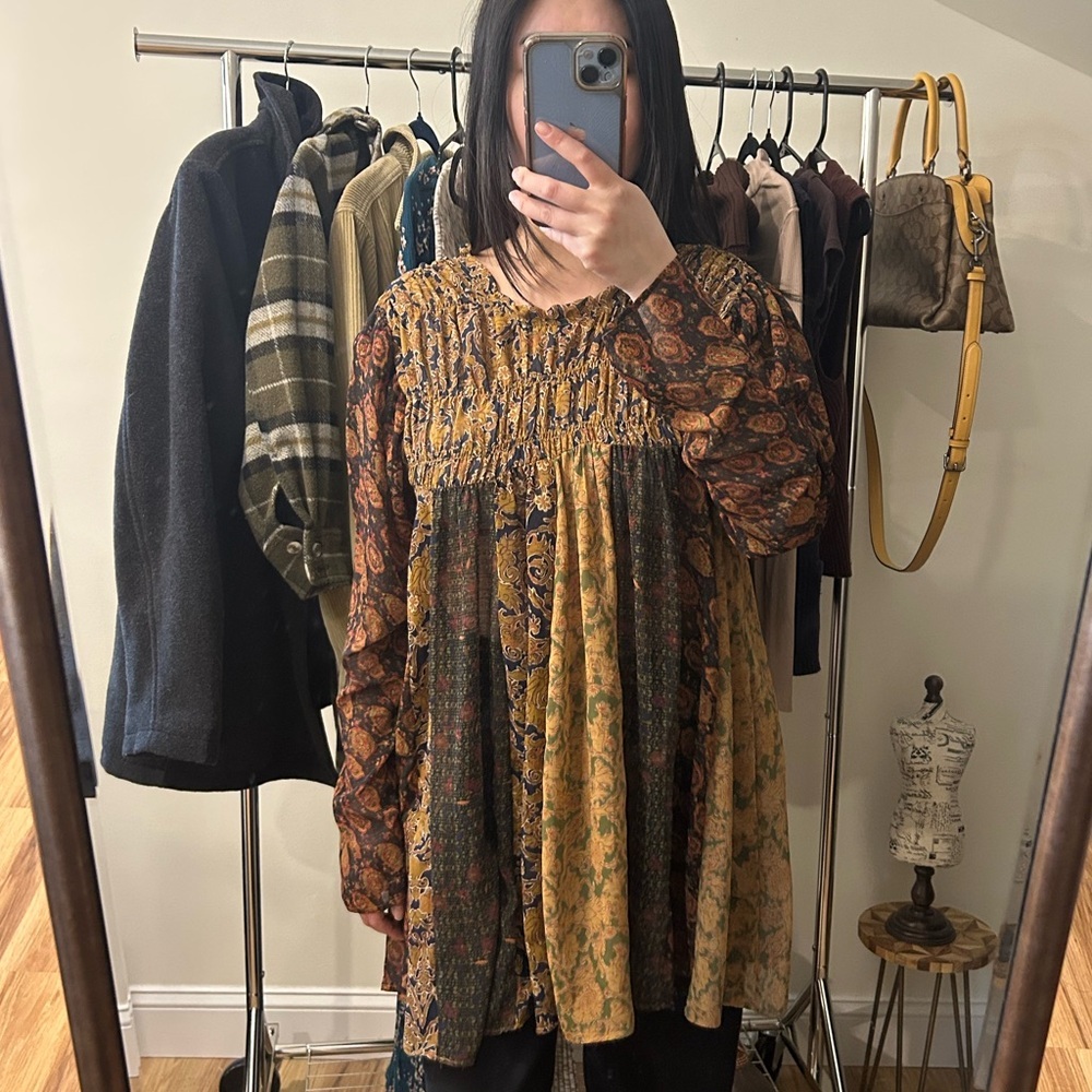 Free People Bohemian Blouse